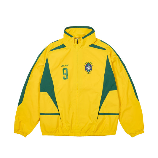 Palace Pro Team 02 Shell Jacket Yellow by Palace in Uncategorized. Available at KershKicks for £275.00. A must-have for fans of Palace looking to elevate their style with this Jacket.