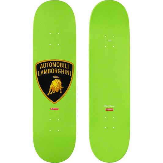 Supreme Automobili Lamborghini Skateboard Deck Lime by Supreme from £185.00