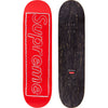 KAWS Chalk Logo Skateboard Red