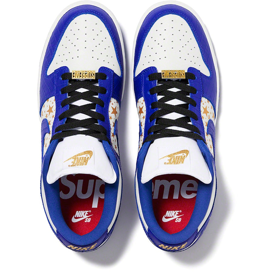 Nike SB Dunk Low Supreme Stars Hyper Royal (2021)