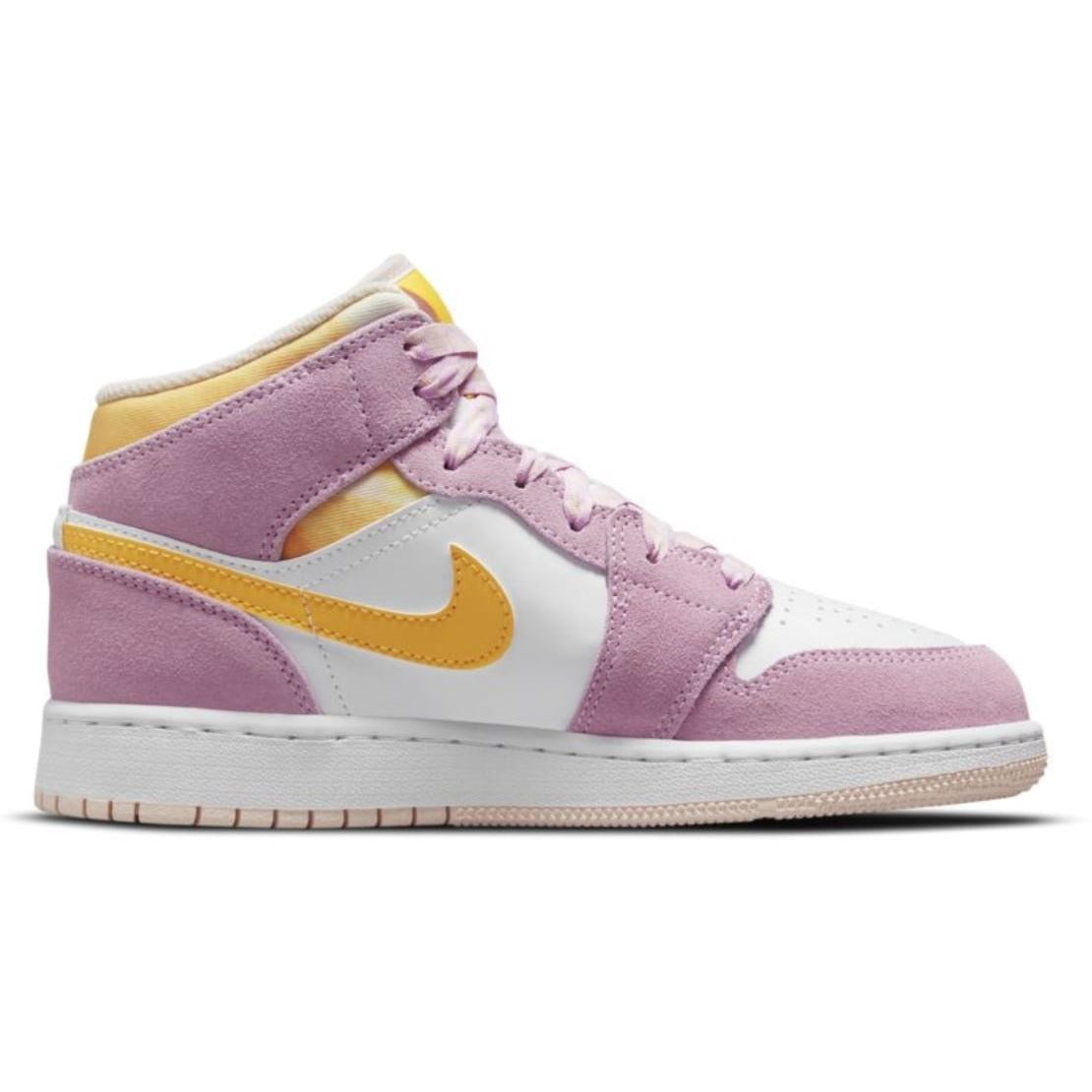 Jordan 1 Mid SE GS Arctic Pink Cherry Blossom by Jordan's in Shoes. Available at KershKicks for £100.00. A must-have for fans of Jordan's looking to elevate their style with this Shoes.