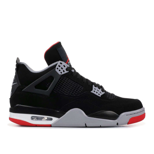 Air Jordan 4 Retro Bred (2019) by Jordan's in Shoes. Available at KershKicks for £550.00. A must-have for fans of Jordan's looking to elevate their style with this Shoes.