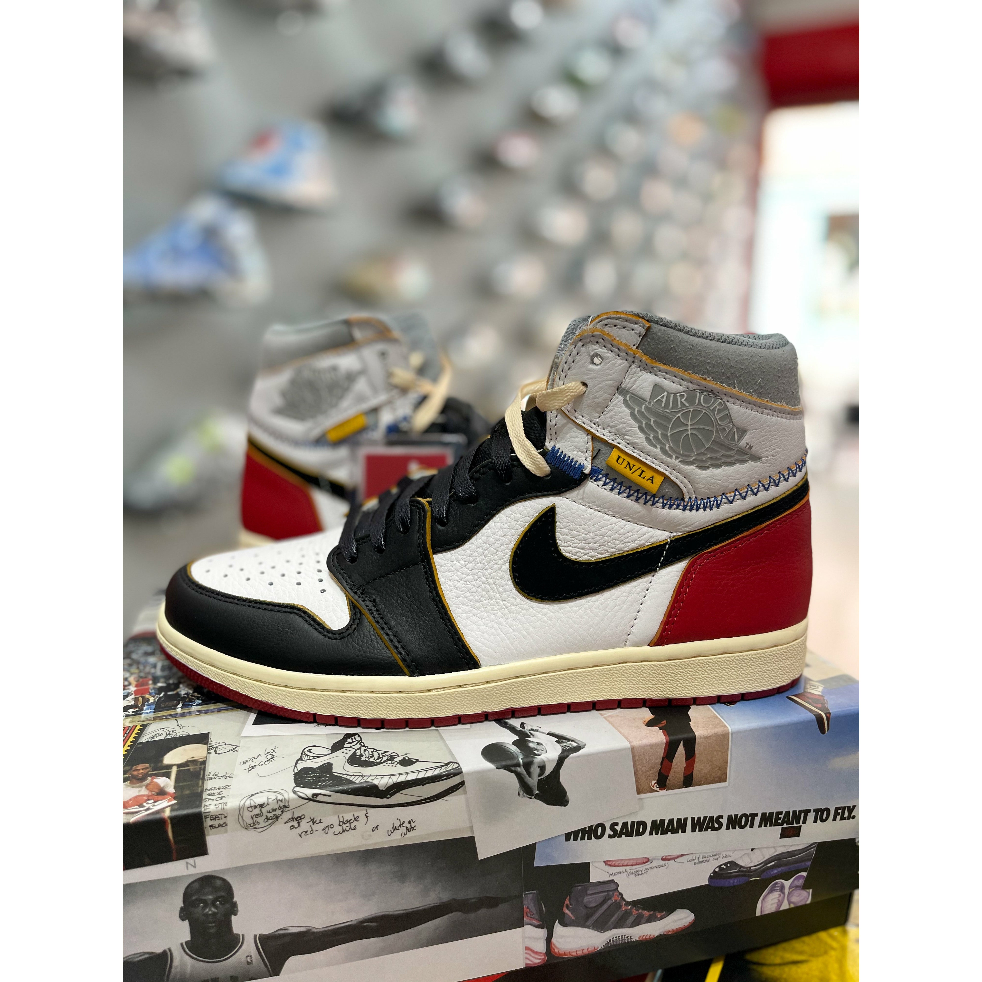 Jordan 1 Retro High Union Los Angeles Black Toe