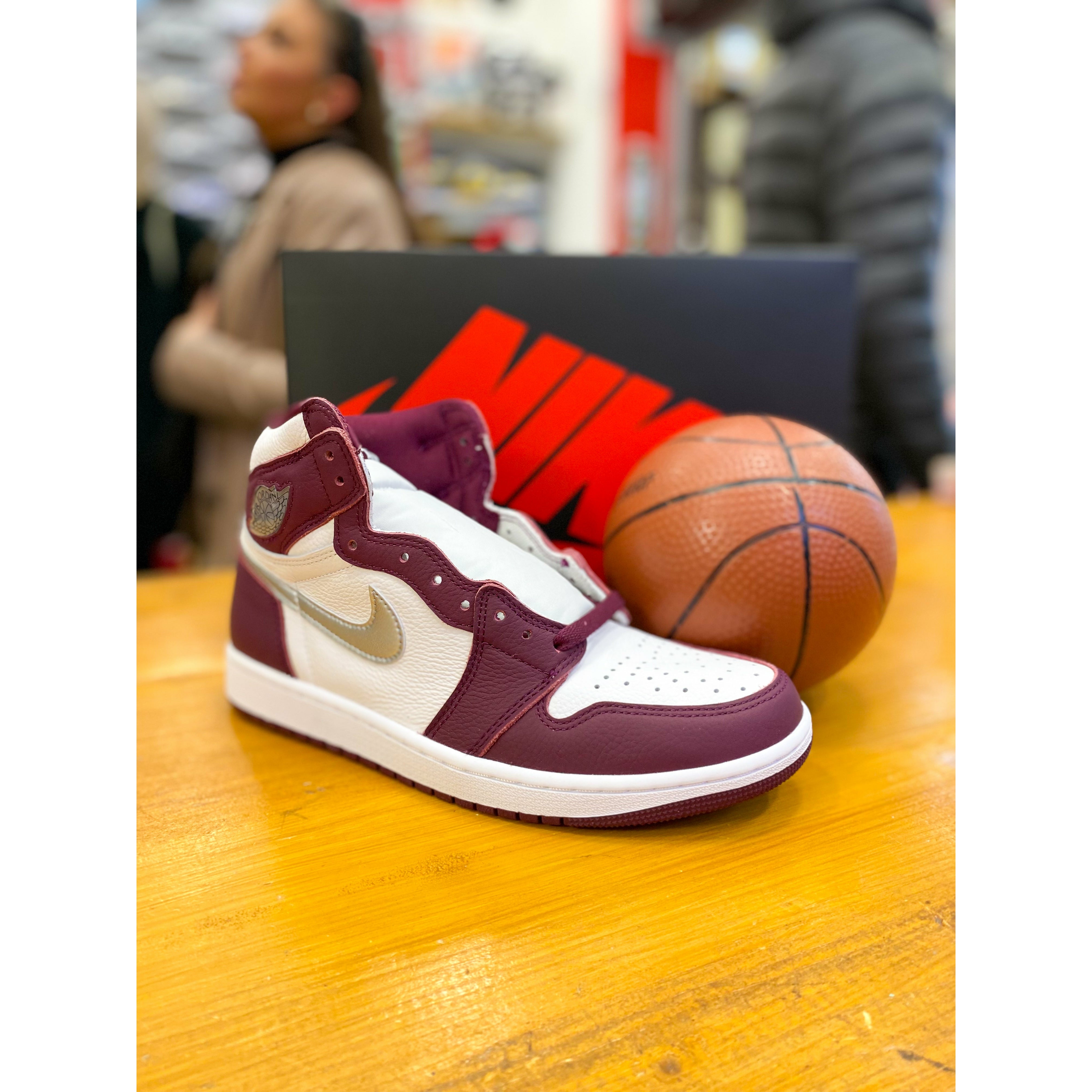 Jordan 1 Retro High OG Bordeaux (GS) | Jordan's | KershKicks