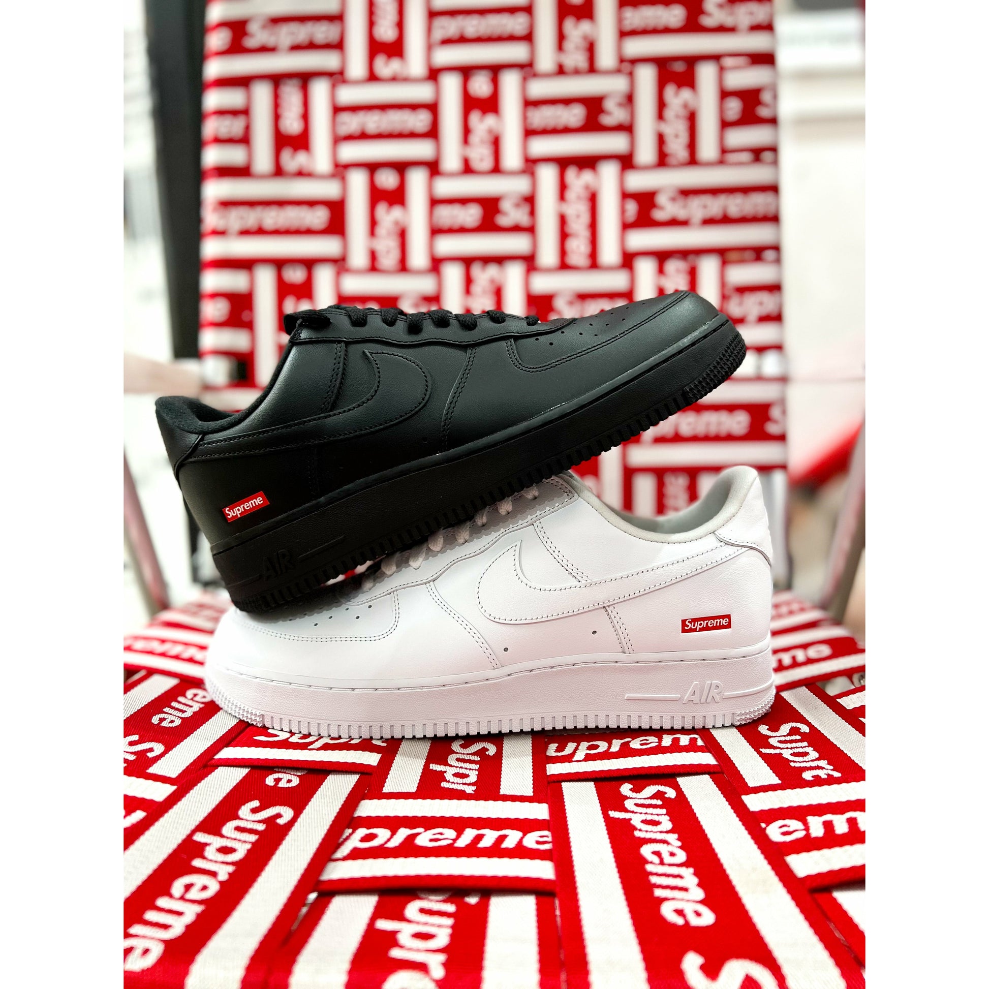 Nike Air Force 1 Low '07 Black White for Sale, Authenticity Guaranteed