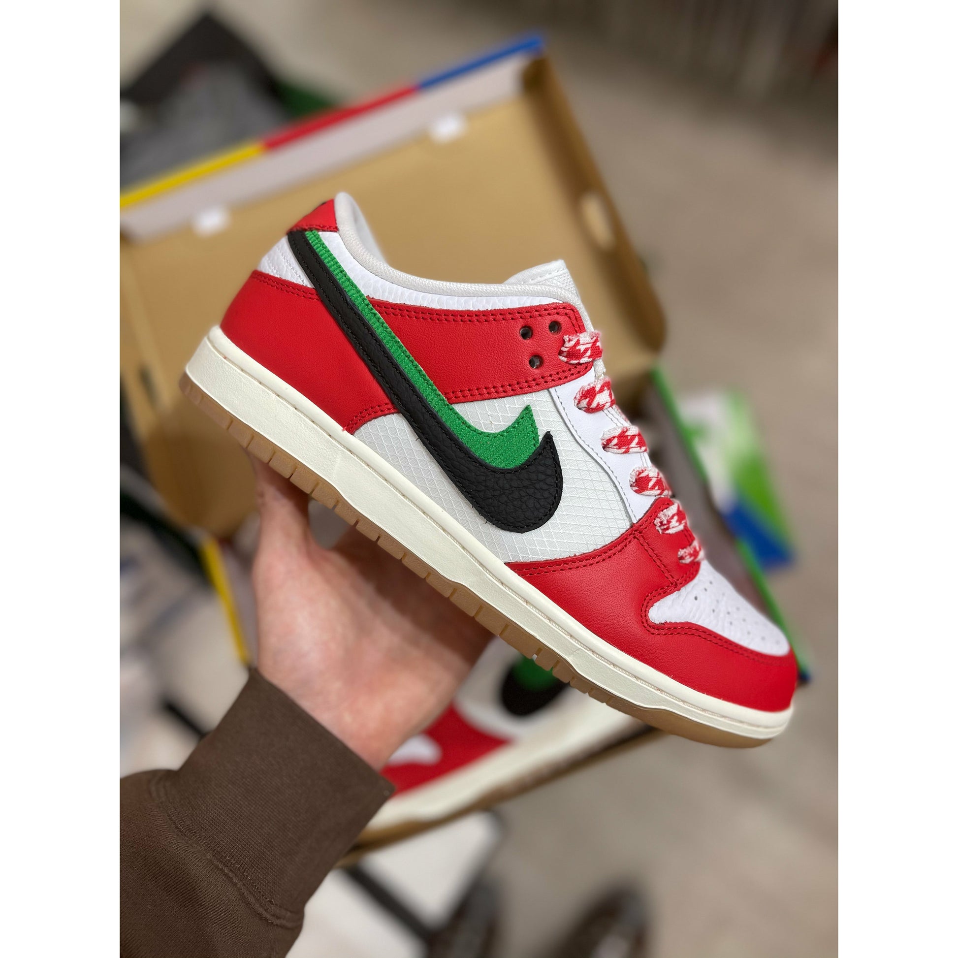 Nike SB Dunk Low Frame Skate Habibi by Nike in Shoes. Available at KershKicks for £800.00. A must-have for fans of Nike looking to elevate their style with this Shoes.