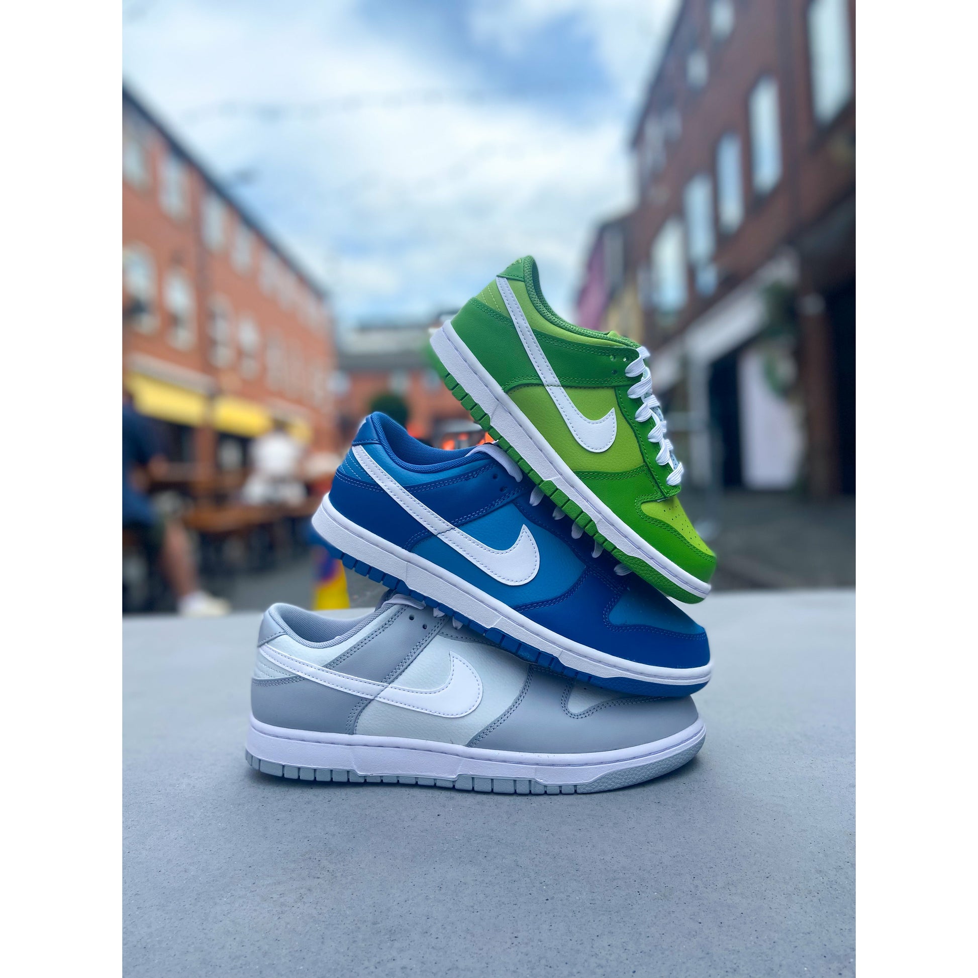 Nike Dunk Low Chlorophyll (GS) by Nike in Shoes. Available at KershKicks for £165.00. A must-have for fans of Nike looking to elevate their style with this Shoes.