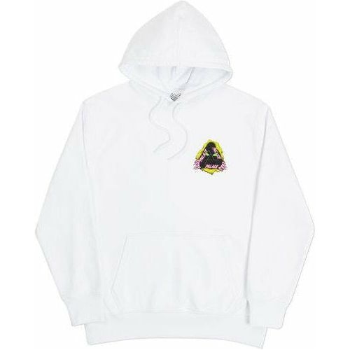 Palace Tri Ripper Hoodie White