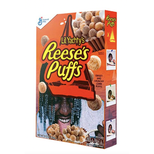 Lil Yachty's Reese's Puffs by Jordan's in Clothing Accessories. Available at KershKicks for £30.00. A must-have for fans of Jordan's looking to elevate their style with this Accessories.