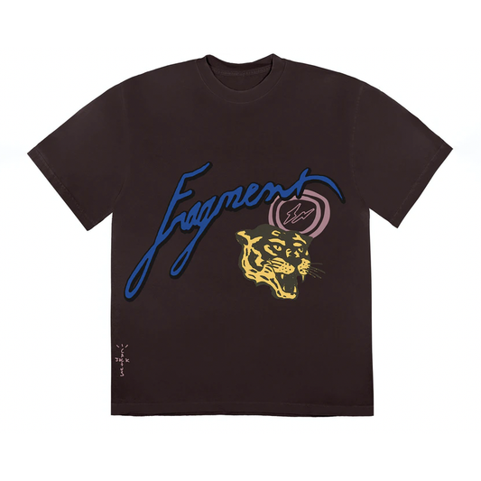 Travis Scott Cactus Jack For Fragment Icons Tee Brown by Travis Scott from £90.00