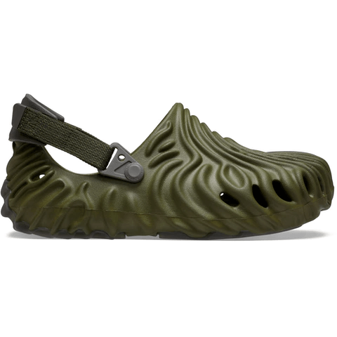 Military hot sale green crocs