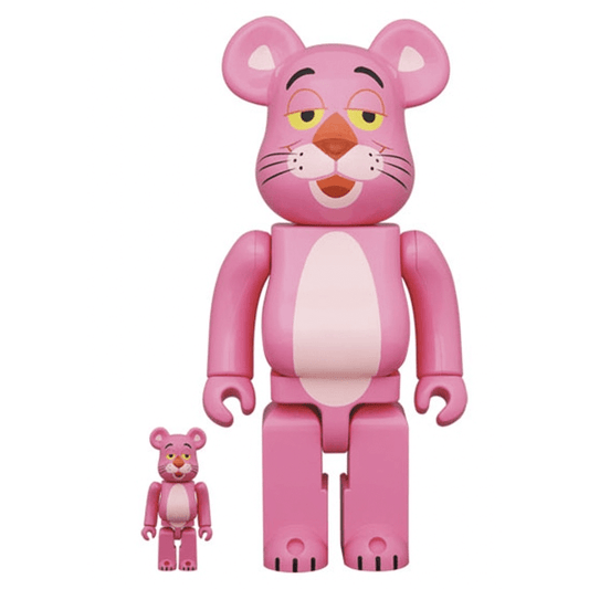 Bearbrick Pink Panther 100% & 400% Set by Bearbrick in Clothing Accessories. Available at KershKicks for £200.00. A must-have for fans of Bearbrick looking to elevate their style with this Accessories.