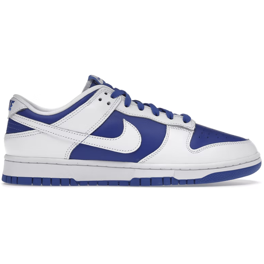 Nike Dunk Low Racer Blue White by Nike in Shoes. Available at KershKicks for £145.00. A must-have for fans of Nike looking to elevate their style with this Shoes.