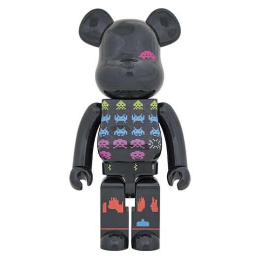 Bearbrick Space Invaders 1000% by Bearbrick in Clothing Accessories. Available at KershKicks for £450.00. A must-have for fans of Bearbrick looking to elevate their style with this Accessories.