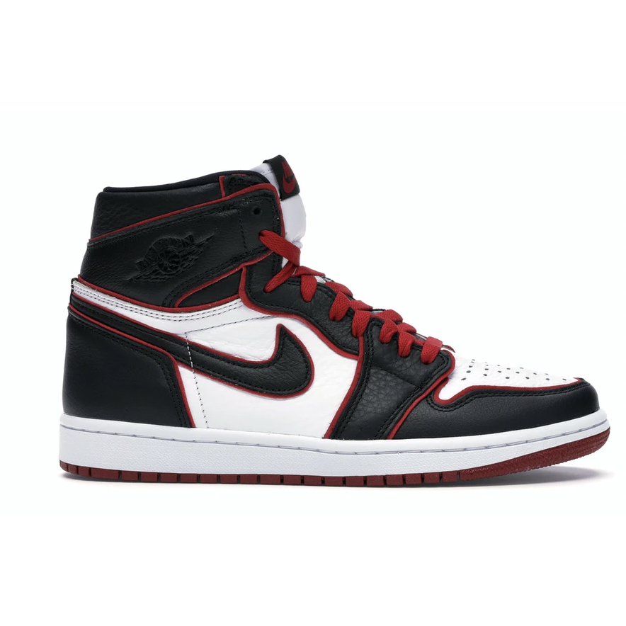 Jordan 1 High Retro Bloodline by Jordan's in Shoes. Available at KershKicks for £325.00. A must-have for fans of Jordan's looking to elevate their style with this Shoes.