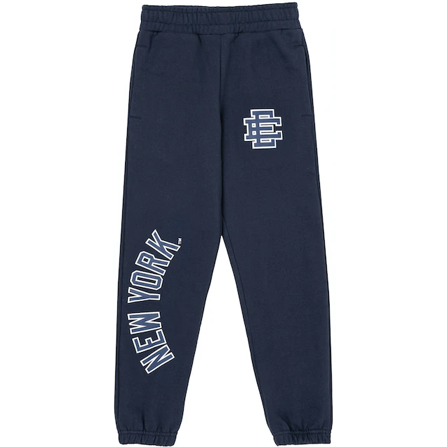 Eric Emanuel EE New York Yankees NE Sweats Navy by Eric Emanuel in Sweatpants. Available at KershKicks for £200.00. A must-have for fans of Eric Emanuel looking to elevate their style with this Sweatpants.