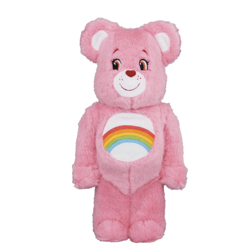 Bearbrick x Care Bears Cheer Bear Costume Ver. 400% Pink by Bearbrick in Clothing Accessories. Available at KershKicks for £150.00. A must-have for fans of Bearbrick looking to elevate their style with this Accessories.