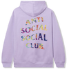 Anti Social Social Club Pedals On The Floor Hoodie Lavendar