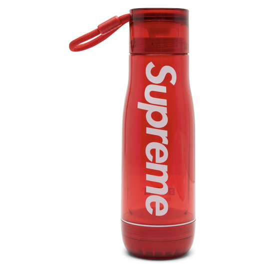 Supreme Zoku Glass Core 16 oz. Bottle Red by Supreme in Clothing Accessories. Available at KershKicks for £75.00. A must-have for fans of Supreme looking to elevate their style with this Accessories.