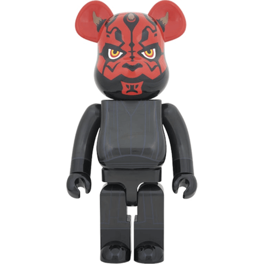 Bearbrick x Star Wars Darth Maul 1000% Black by Bearbrick in Clothing Accessories. Available at KershKicks for £850.00. A must-have for fans of Bearbrick looking to elevate their style with this Accessories.