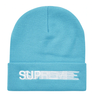 Supreme Motion Logo Beanie (SS23) Bright Blue