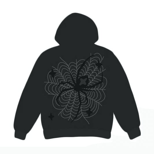 Broken Planet Market Spider Web Zip Up Hoodie Soot Black by Broken Planet Market in Clothing. Available at KershKicks for £235.00. A must-have for fans of Broken Planet Market looking to elevate their style with this Hoodie.