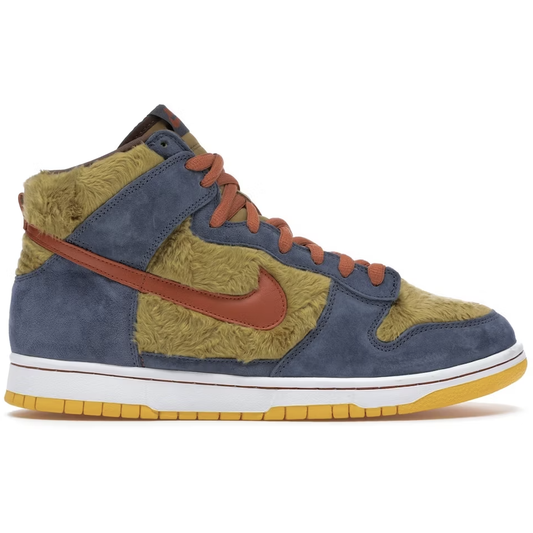 Nike SB Dunk High Papa Bear by Nike in Shoes. Available at KershKicks for £1600.00. A must-have for fans of Nike looking to elevate their style with this Shoes.