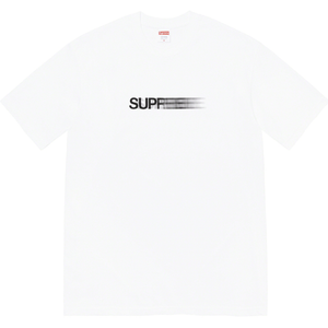 Supreme white store tee