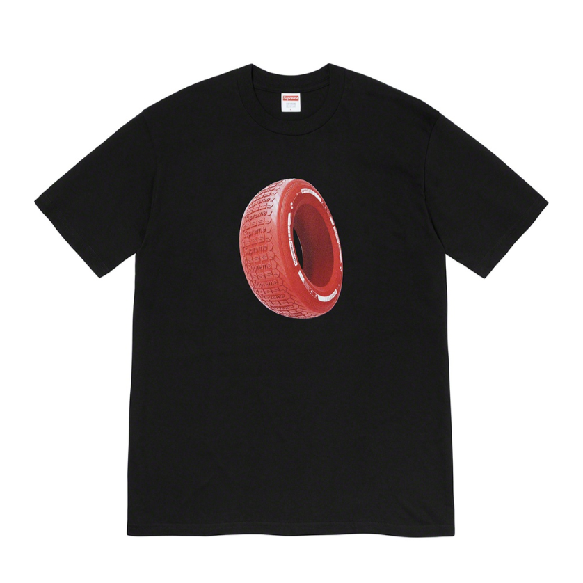 Supreme Tire Tee Black by Supreme from £85.00