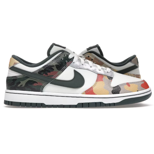 Nike Dunk Low SE Sail Multi-Camo by Nike in Shoes. Available at KershKicks for £175.00. A must-have for fans of Nike looking to elevate their style with this Shoes.