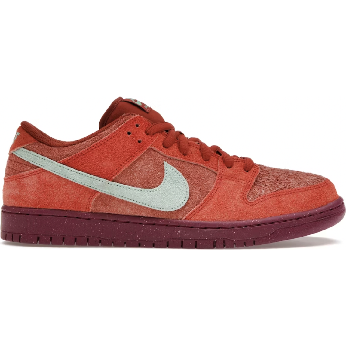 Nike SB Dunk Low Mystic Red Rosewood by Nike in Shoes. Available at KershKicks for £165.00. A must-have for fans of Nike looking to elevate their style with this Shoes.