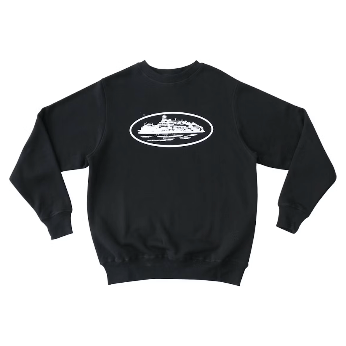 Corteiz OG Alcatraz Sweatshirt Black | Corteiz | KershKicks