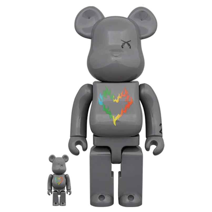 Bearbrick X Roarguns 20th Anniversary 100% & 400% Set | Bearbrick ...