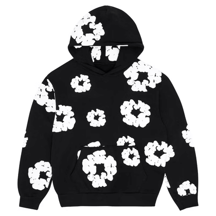 Denim Tears The Cotton Wreath Sweatshirt Black by Denim Tears in Uncategorized. Available at KershKicks for £350.00. A must-have for fans of Denim Tears looking to elevate their style with this Hoodie.