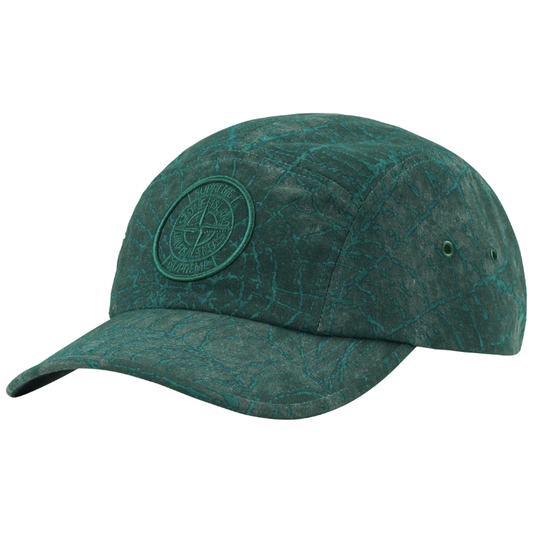 Supreme Stone Island Camp Cap (FW23) Dark Green by Supreme in Hats. Available at KershKicks for £110.00. A must-have for fans of Supreme looking to elevate their style with this Hats.