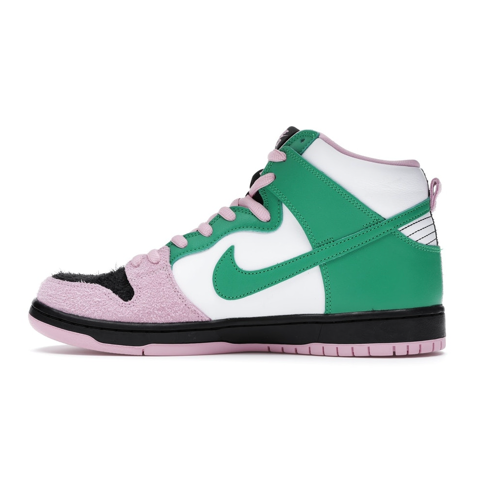 Nike SB Dunk High Invert Celtics by Nike in Shoes. Available at KershKicks for £175.00. A must-have for fans of Nike looking to elevate their style with this Shoes.