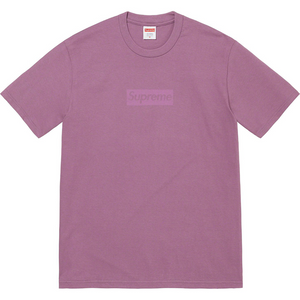 Supreme Tonal Box Logo Tee Dusty Purple | Supreme | KershKicks