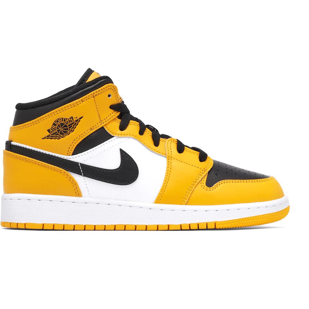 Air Jordan 1 Mid Taxi (GS) by Jordan's in Shoes. Available at KershKicks for £85.00. A must-have for fans of Jordan's looking to elevate their style with this Shoes.