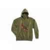 Travis Scott Jordan Washed Suede Hoodie Olive