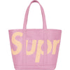 Supreme Raffia Tote - Purple