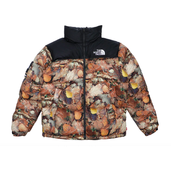 Supreme The North Face Nuptse Leaves | Supreme | KershKicks