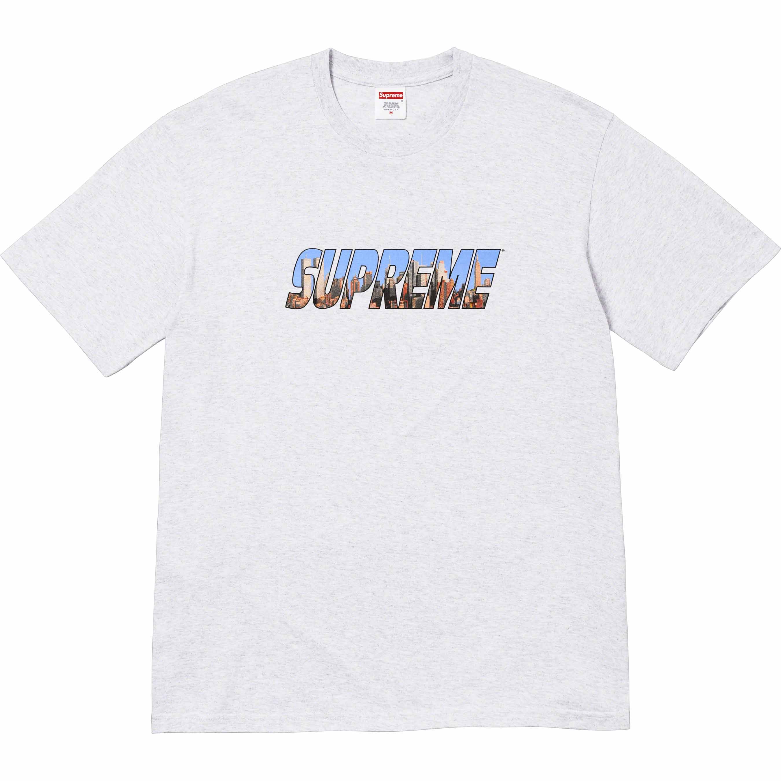 Supreme Gotham Tee Ash Grey | Supreme | KershKicks