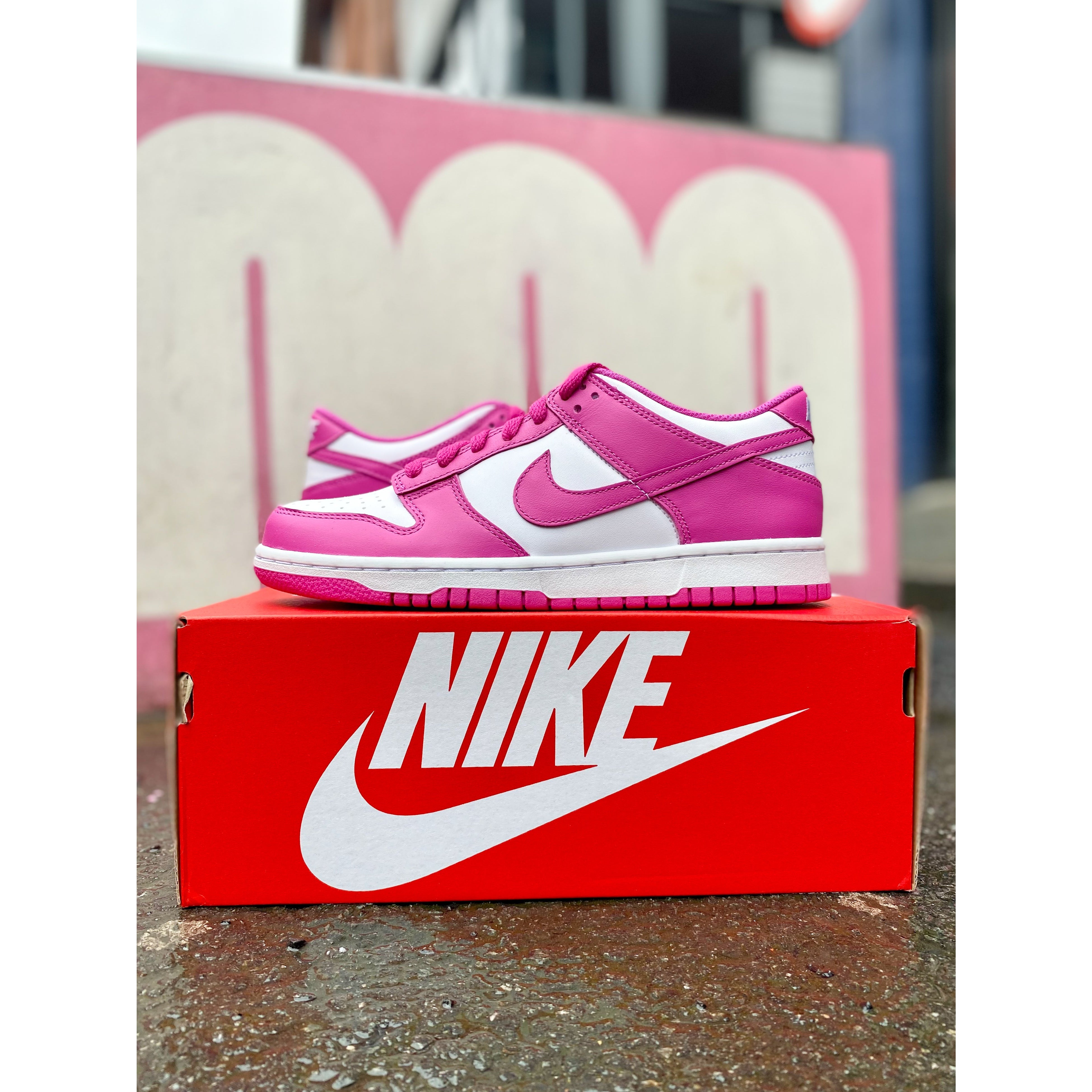 Nike Dunk Low Active Fuchsia (GS) | Nike | KershKicks