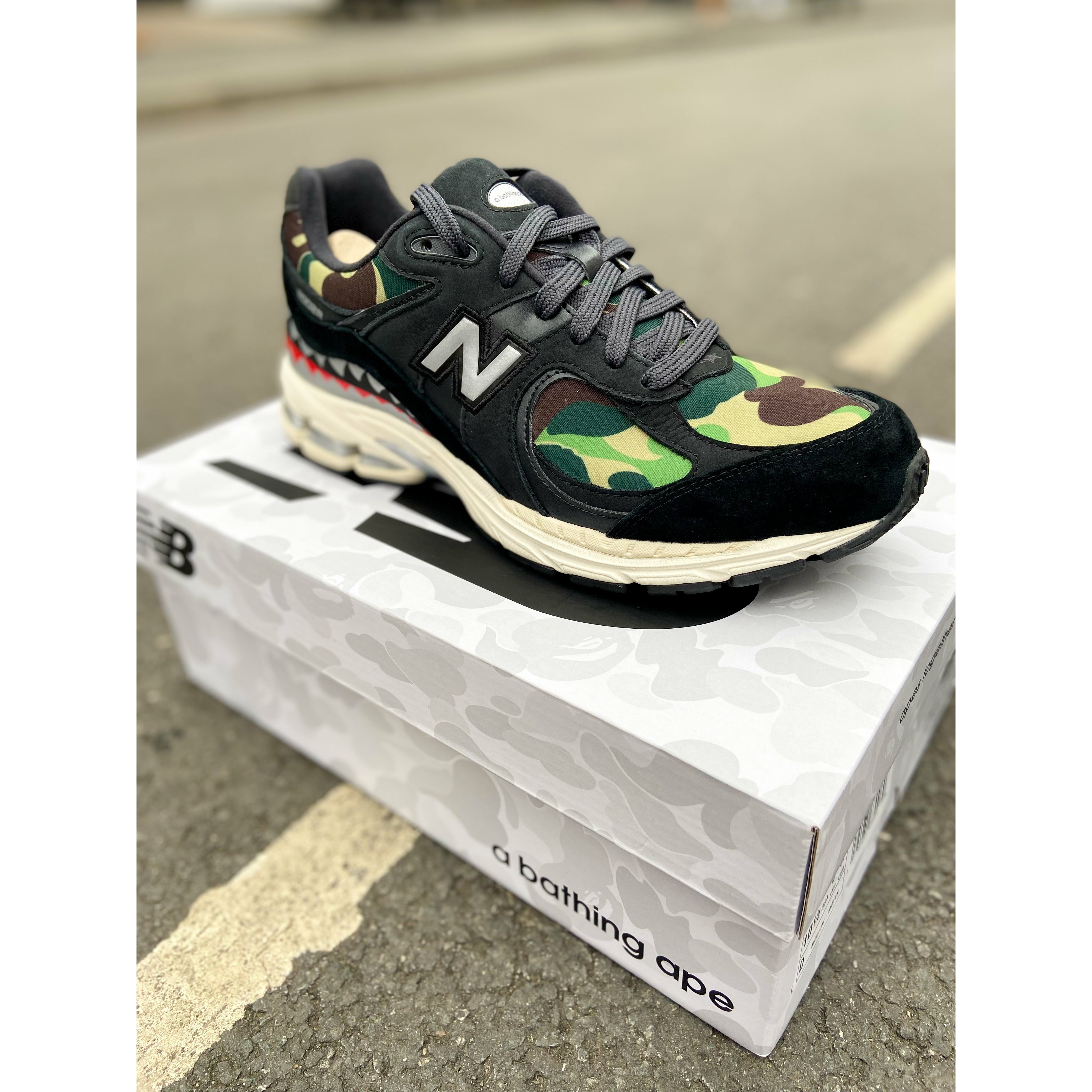 New Balance 2002R BAPE Black