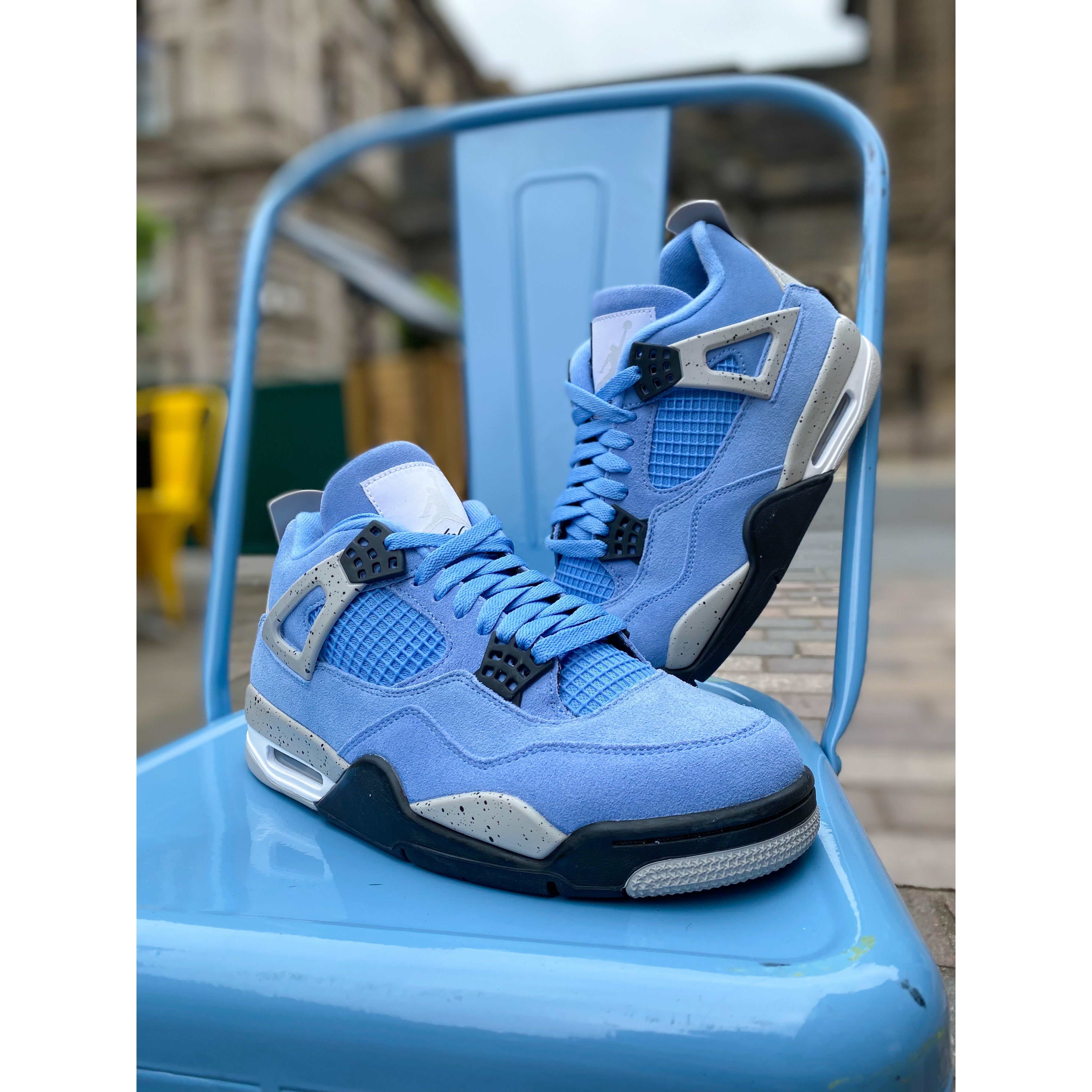 Retro 4 jordans store blue