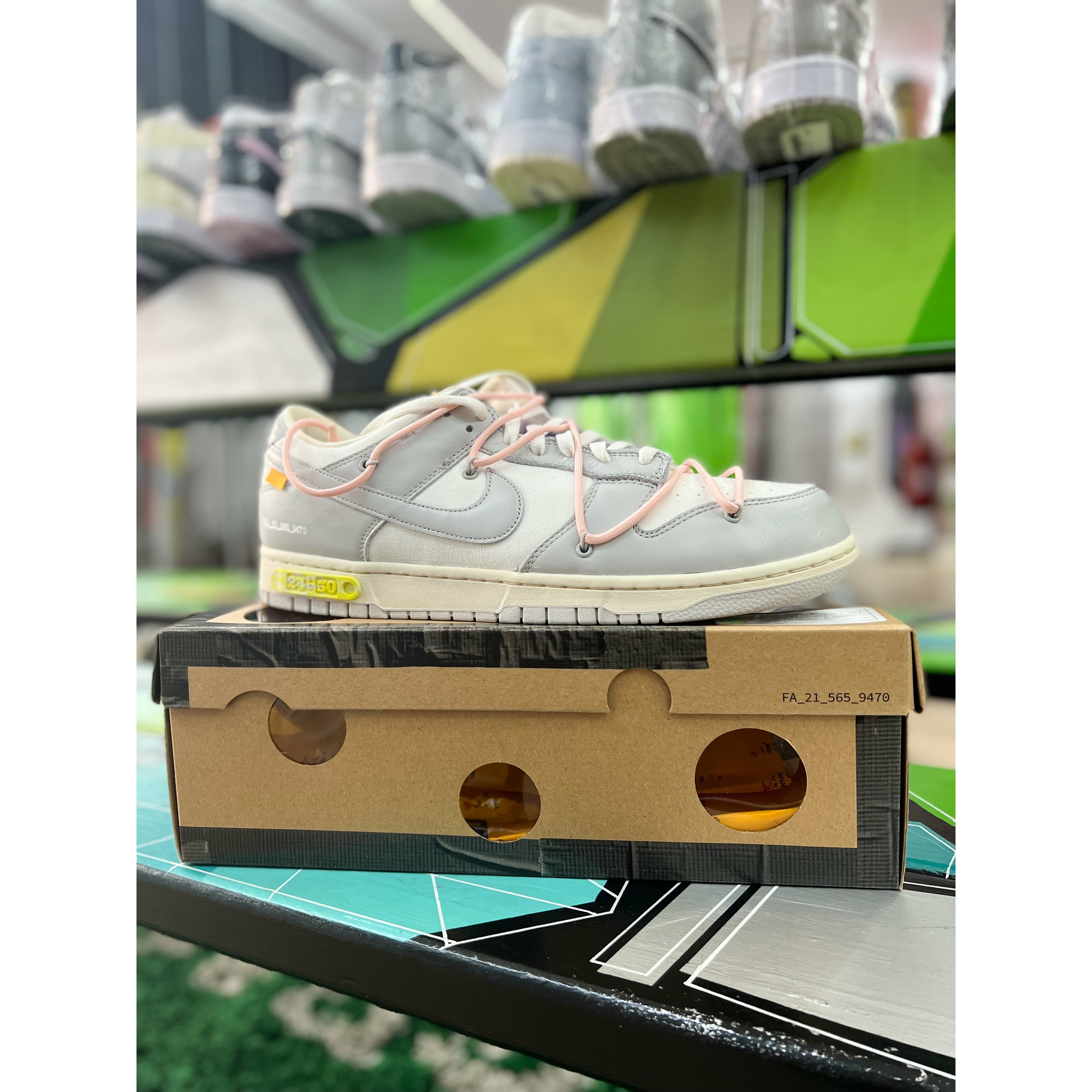 Nike Dunk Low Off White Lot 24 Nike KershKicks