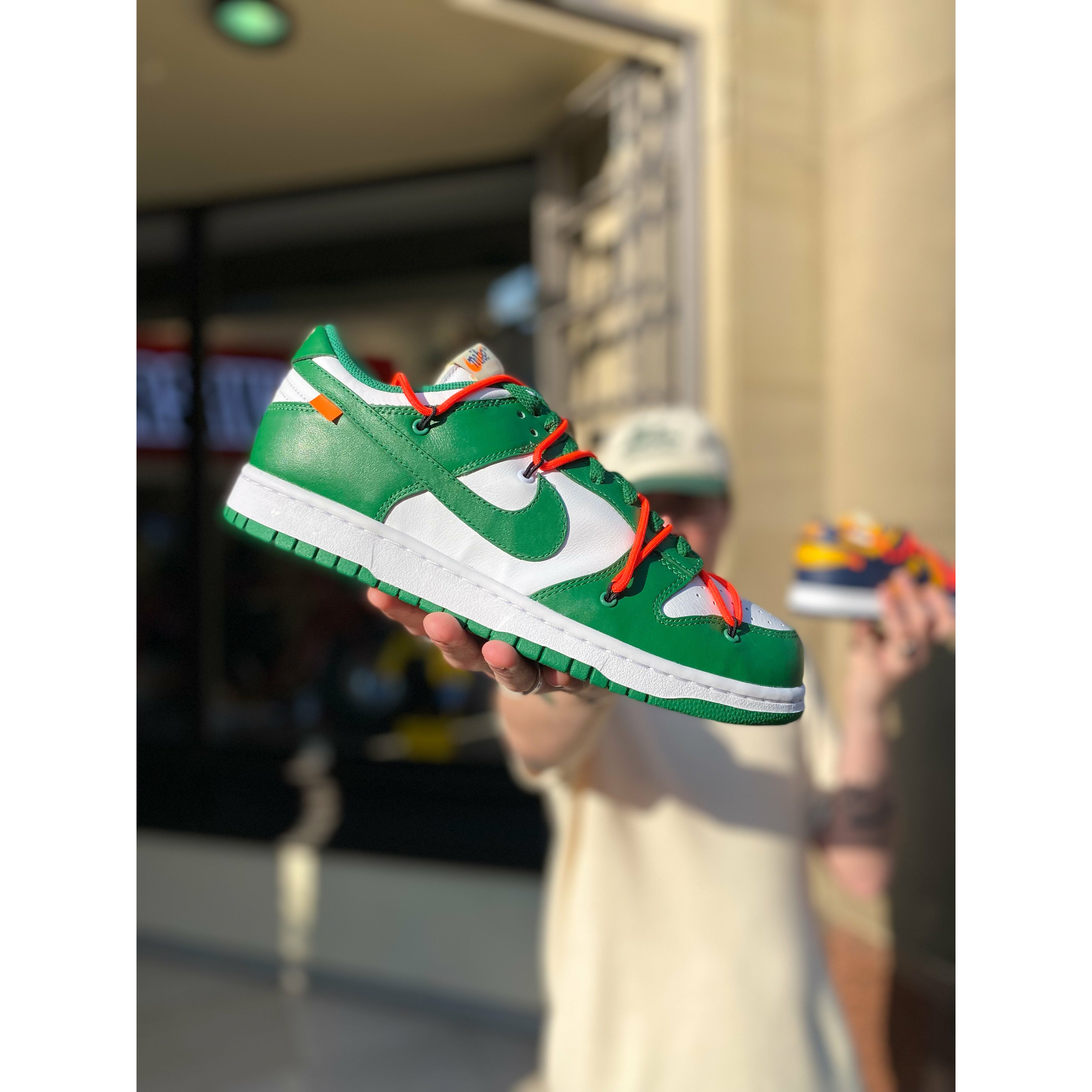 Nike Dunk Low Off-White Pine Green