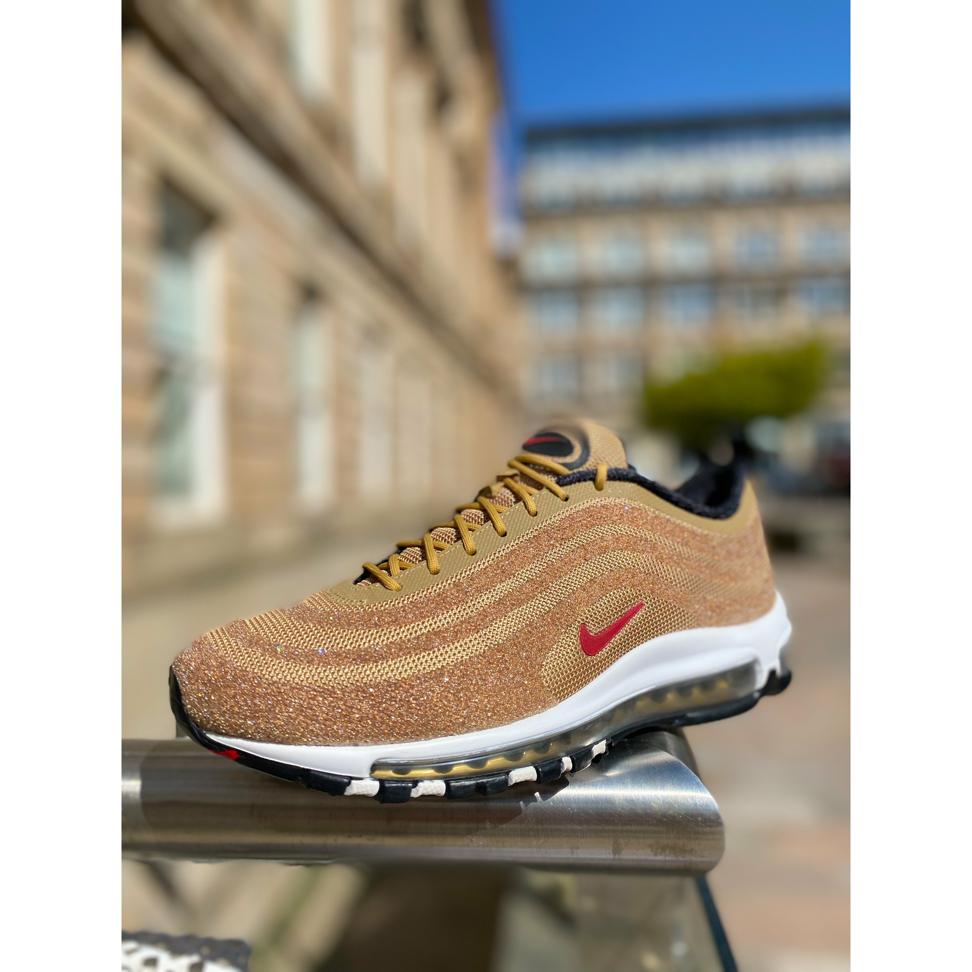 Nike air best sale max swarovski gold