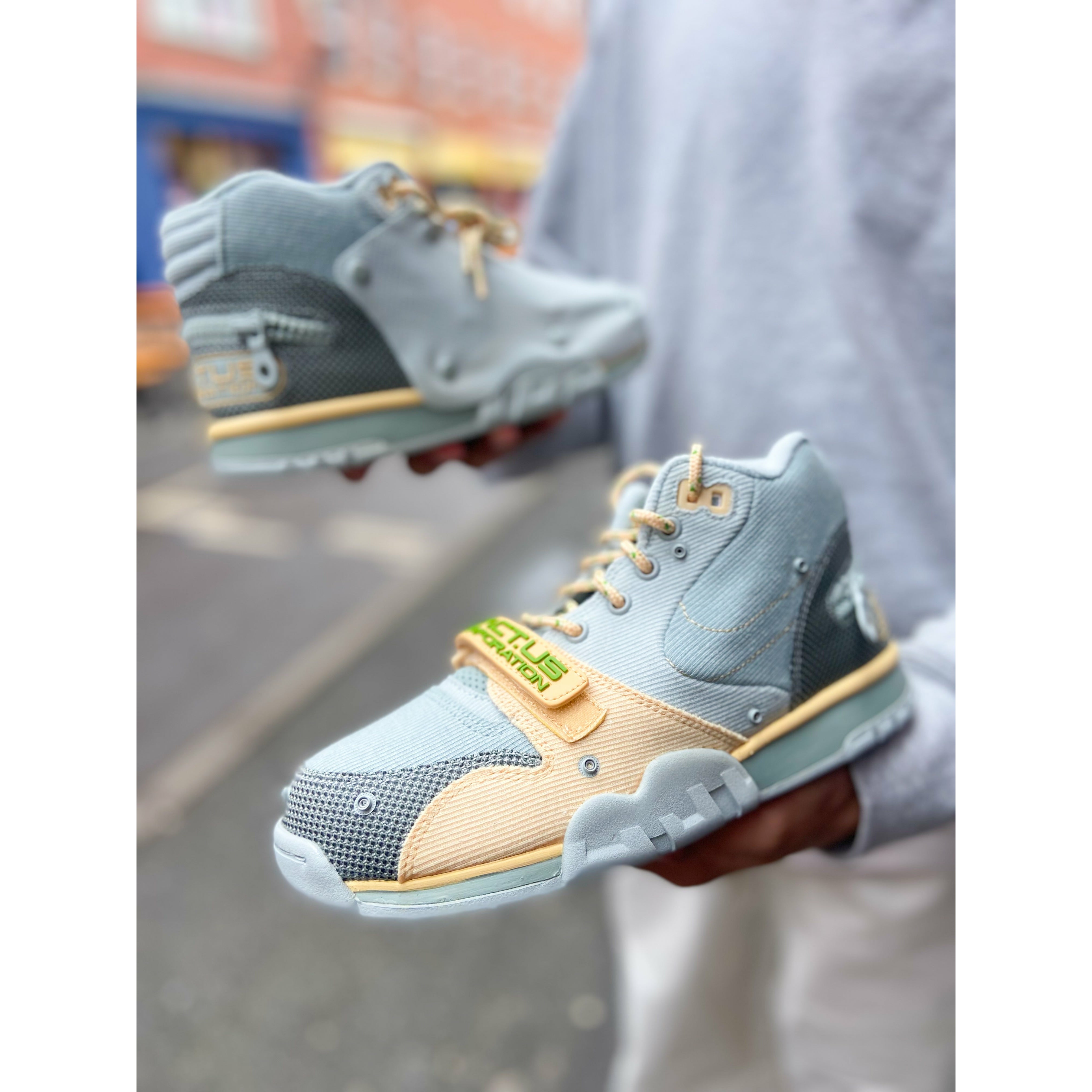 Nike Air Trainer 1 SP Travis Scott Grey Haze | Nike | KershKicks