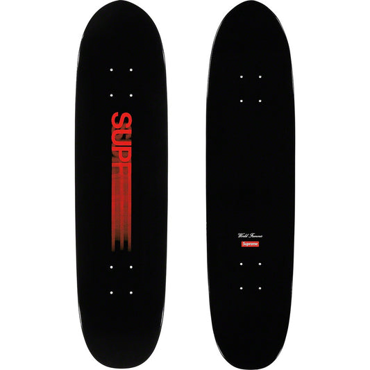 Supreme Motion Logo Cruiser Skateboard Black by Supreme in Clothing Accessories. Available at KershKicks for £110.00. A must-have for fans of Supreme looking to elevate their style with this Accessories.